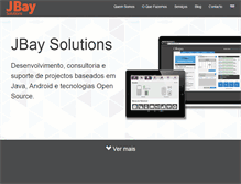 Tablet Screenshot of jbaysolutions.com